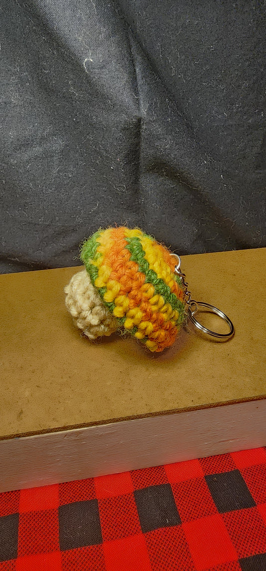 Popable Mushroom Keychain